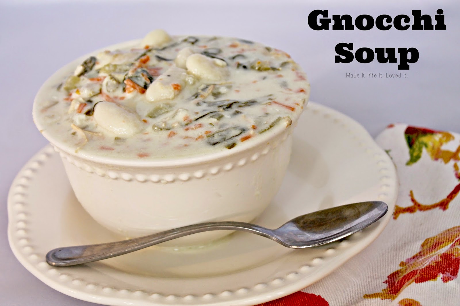 Chicken Gnocchi Soup Recipe