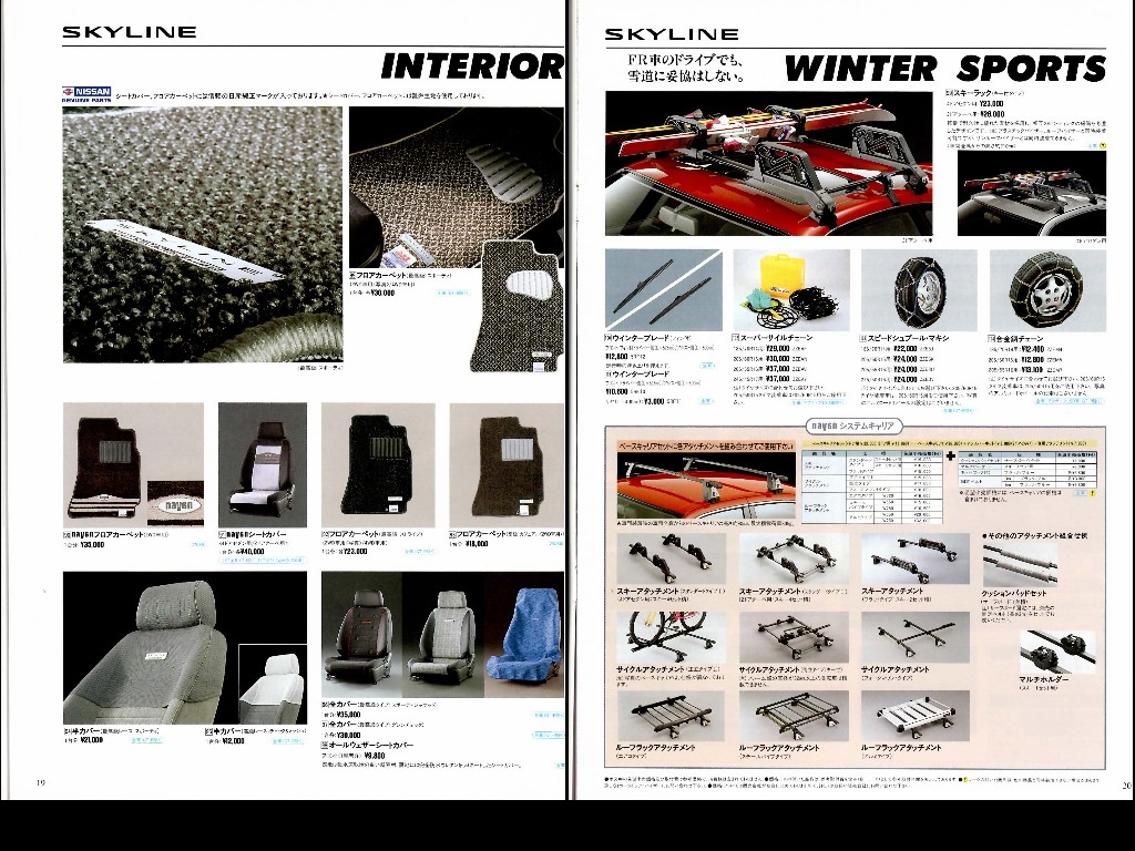 One Man's Lonely Adventures In His R33 Skyline GTR Nissan OEM Catalog