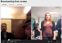 Photo of Skype Broadcast from Jordan