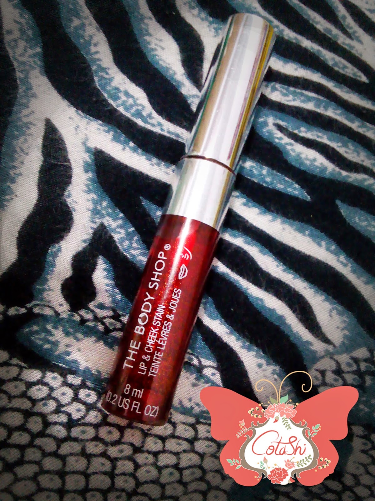 Review The Body Shop Lip and Cheek Stain