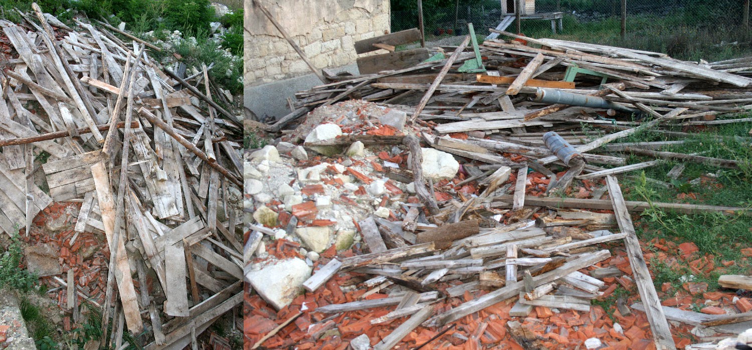 More huge piles of wood to sort through More huge piles of wood to sort through