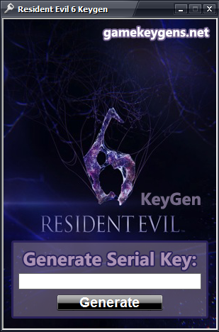 Resident Evil 6 Games Keygen, Cracks,Key Tool, Crack Tool, Serial ...