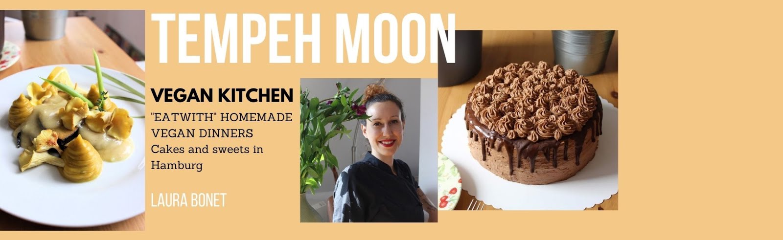 Tempeh moon, vegan lives, vegan loves....