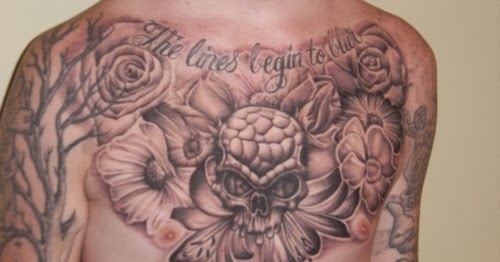 Religious Chest Tattoo