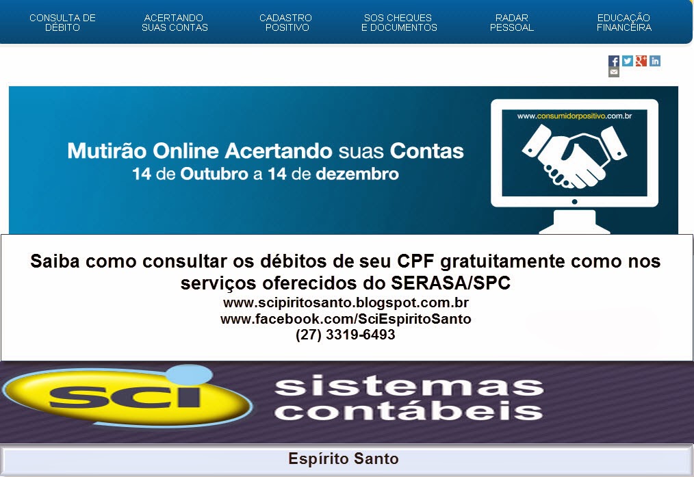 consulta de cpf no spc serasa gratis consulta de cpf no spc serasa gratis