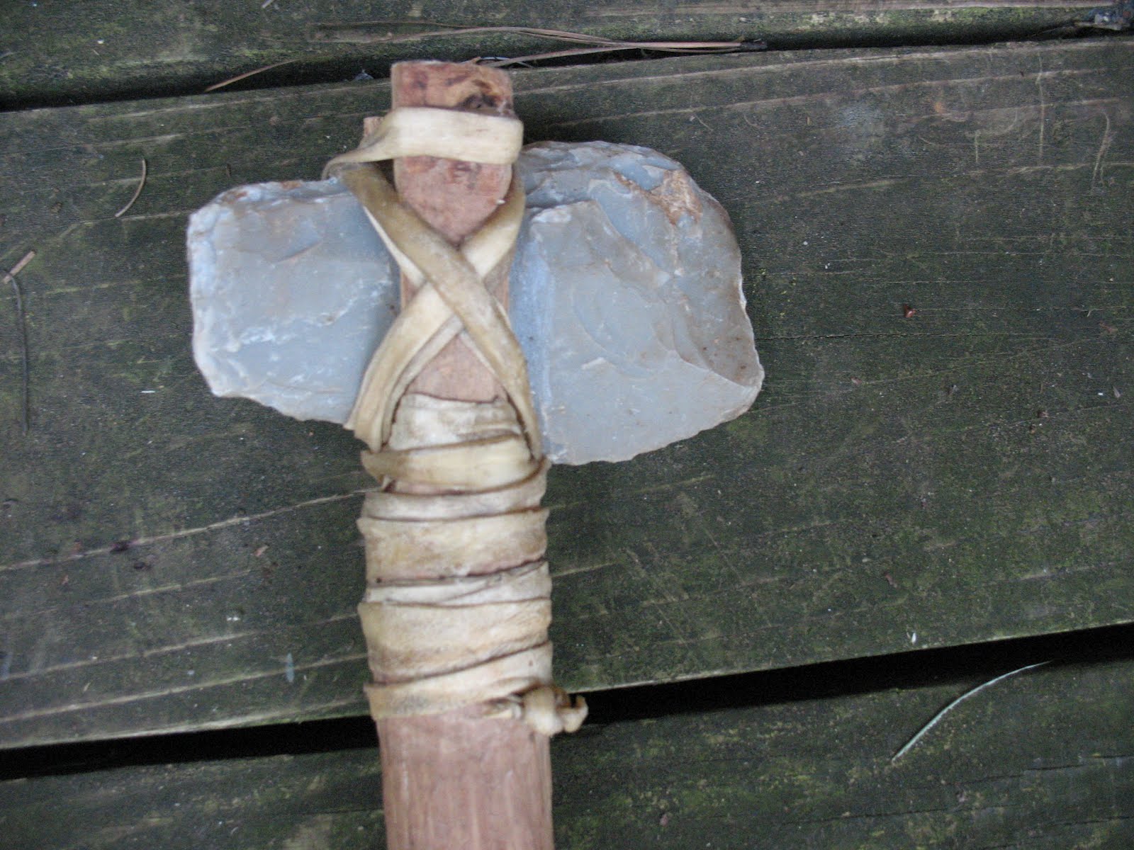 Sensible Survival Make a Hafted Stone Axe