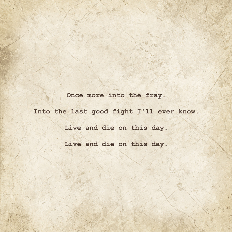 Poetry & Popular Culture: Once More Into the Fray: The Remediation of