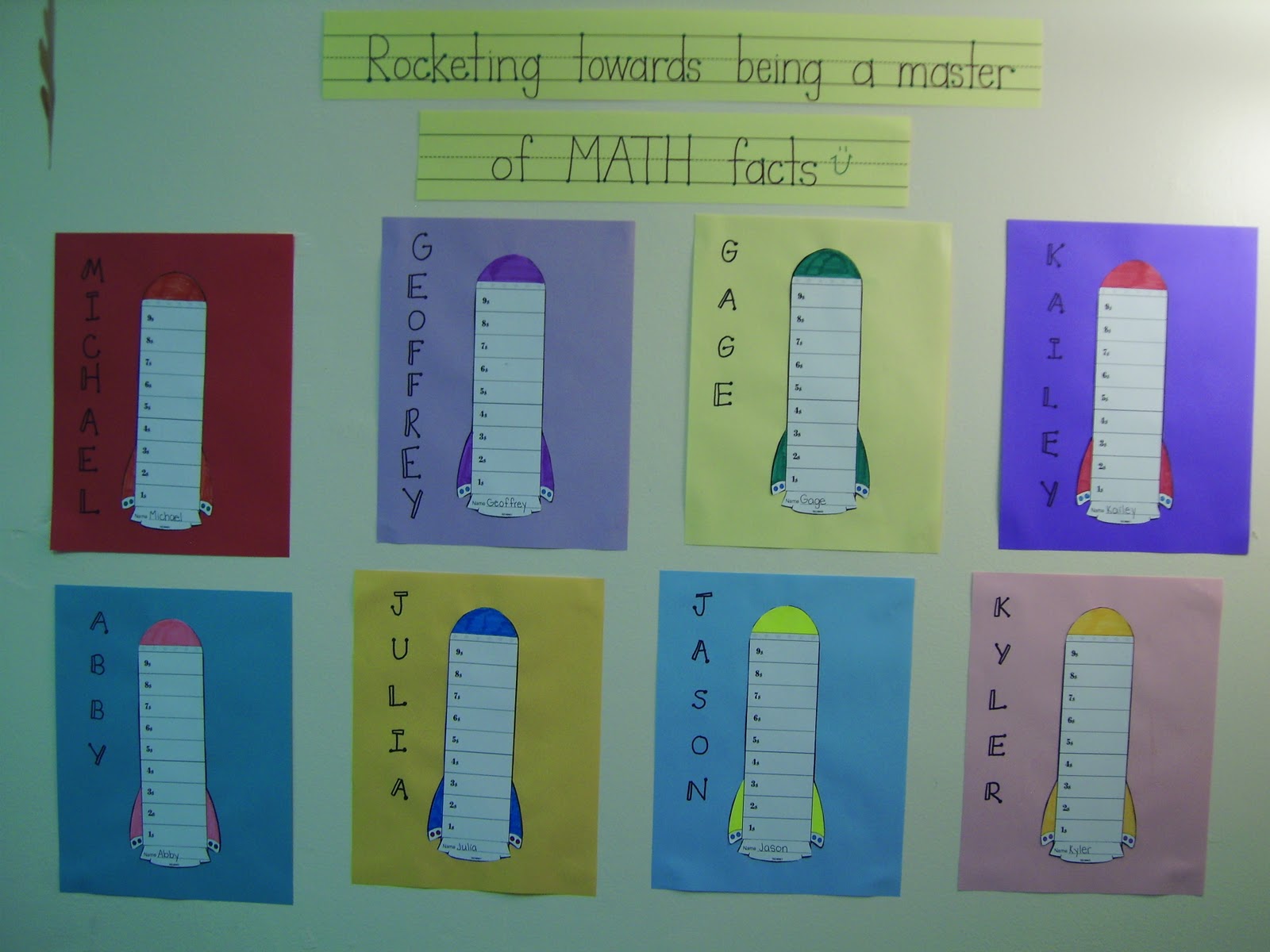 Teaching is Colorful: Rocket Math