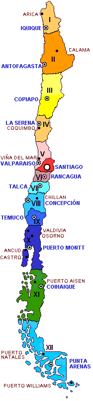 Historia y Geografía De Chile: Geografía De Chile