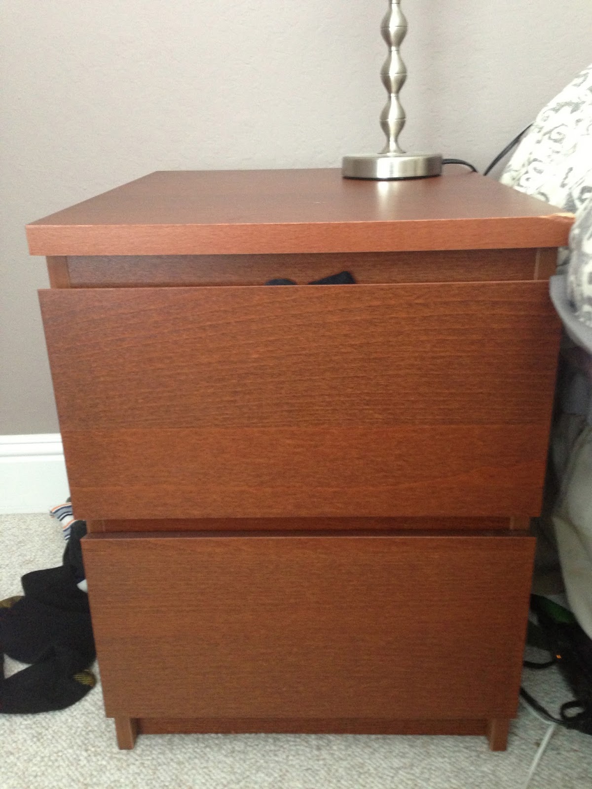 Forever and Always how to antique ikea crap.