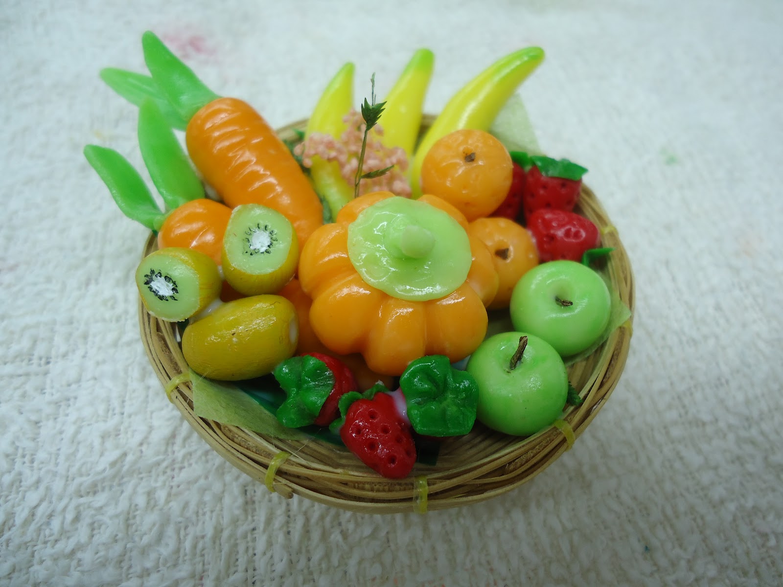 Kin's Miniature Handmade Clay Food by Kin Quek. Have Fun With