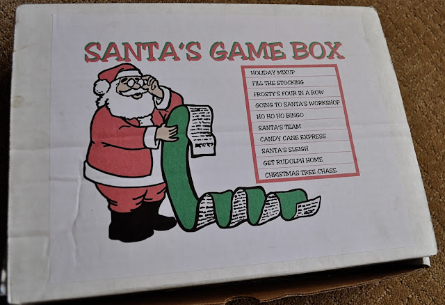 Editable santa's grotto poster Mom Explores Michigan: A Box of Christmas Games we Love!