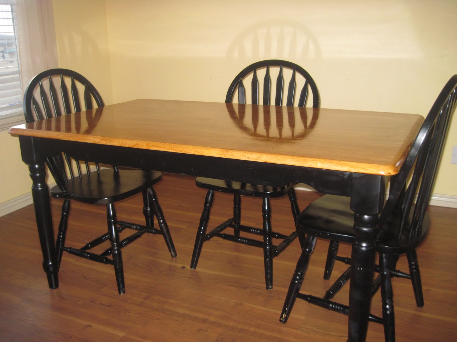 Homespun Home Kitchen Table Redo