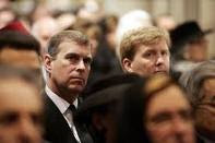 My brother, HRH Prince Andrew of York, always stands out in the crowd.