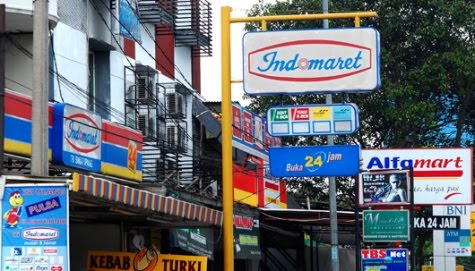 PRODUKSI NEON BOX TOKO INDOMARET