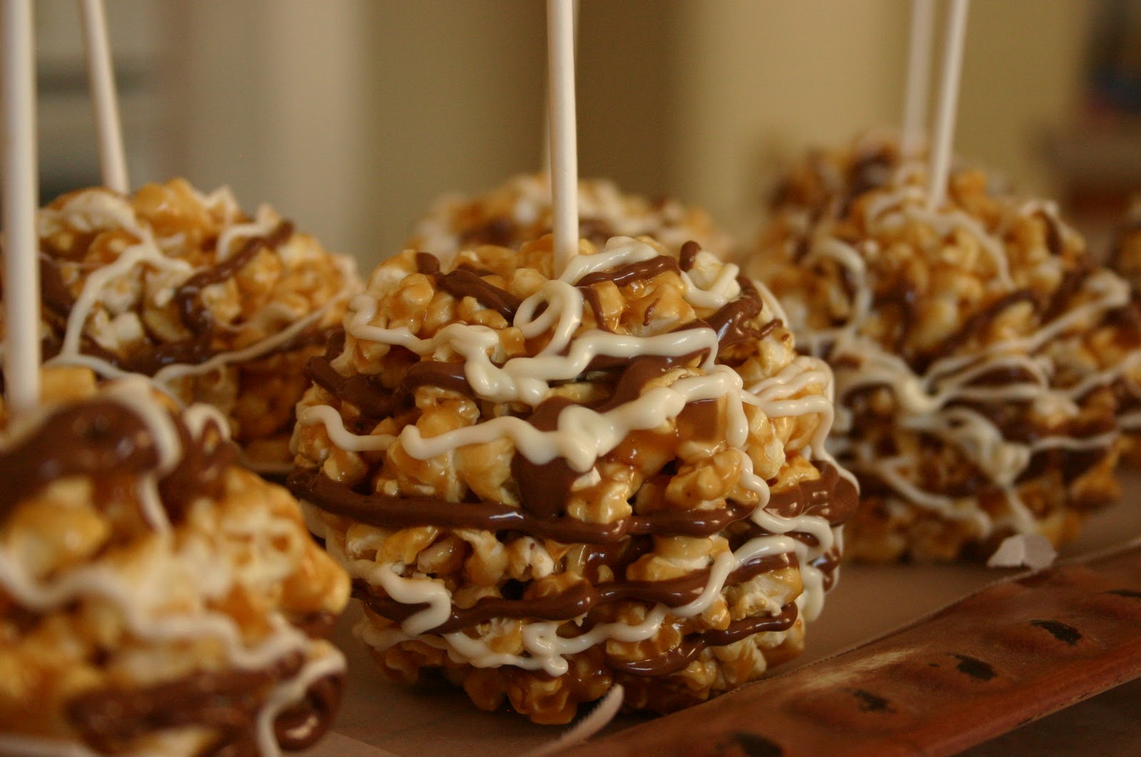 Scrumdiddlyumptious Snacks Carmel Popcorn Balls