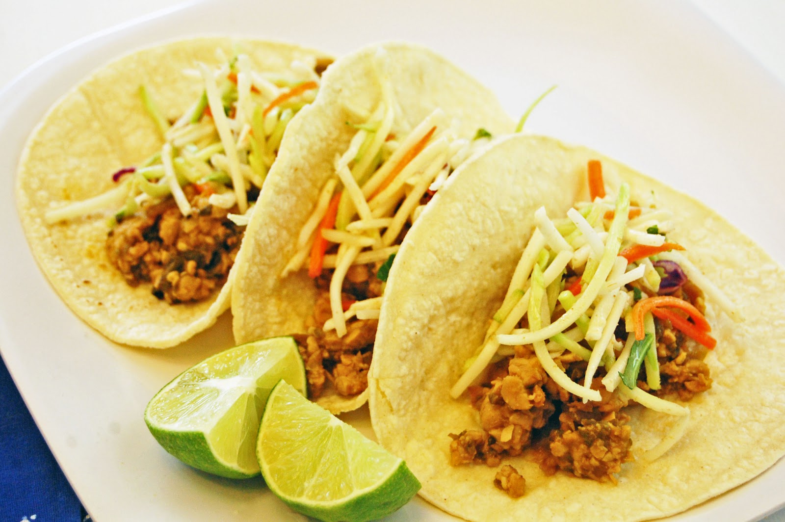 Where's the Beach? Tasty Taco Tusday Lime Cumin Tempeh Tacos