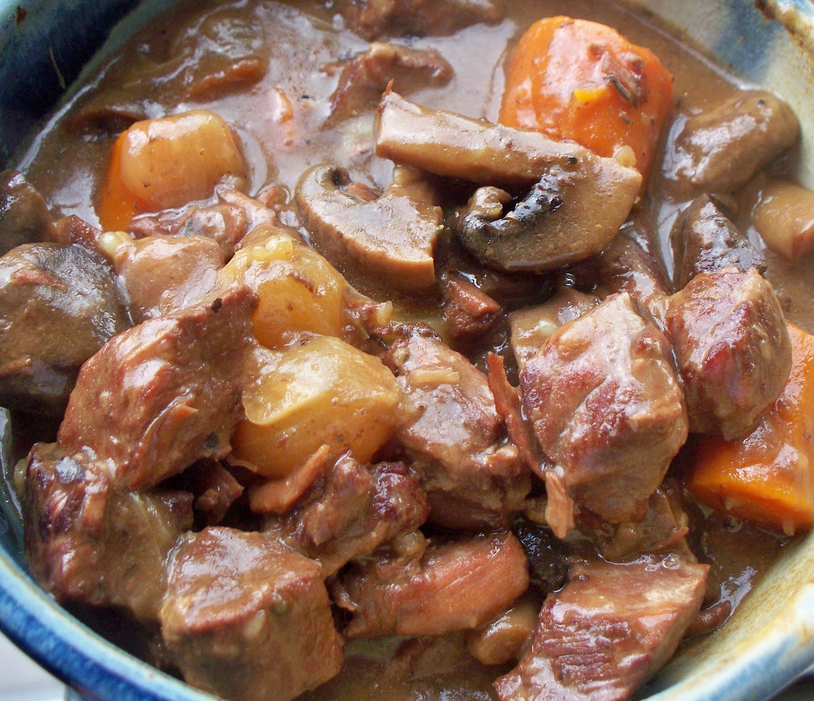 Slow Cooker Beef Mushroom Stew at Moses Beltran blog