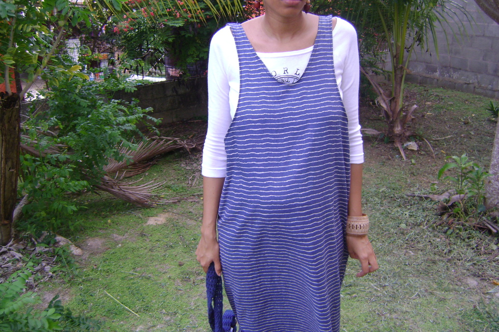 Rasta Wife Line How to Sew an Overalls Dress