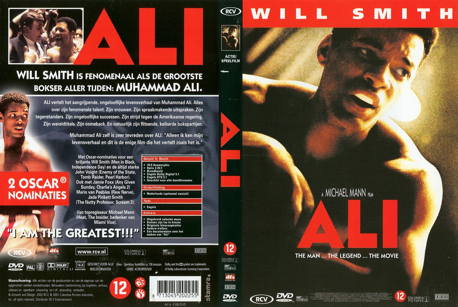 ALI ~ CAPAS DE FILMES EM DVD