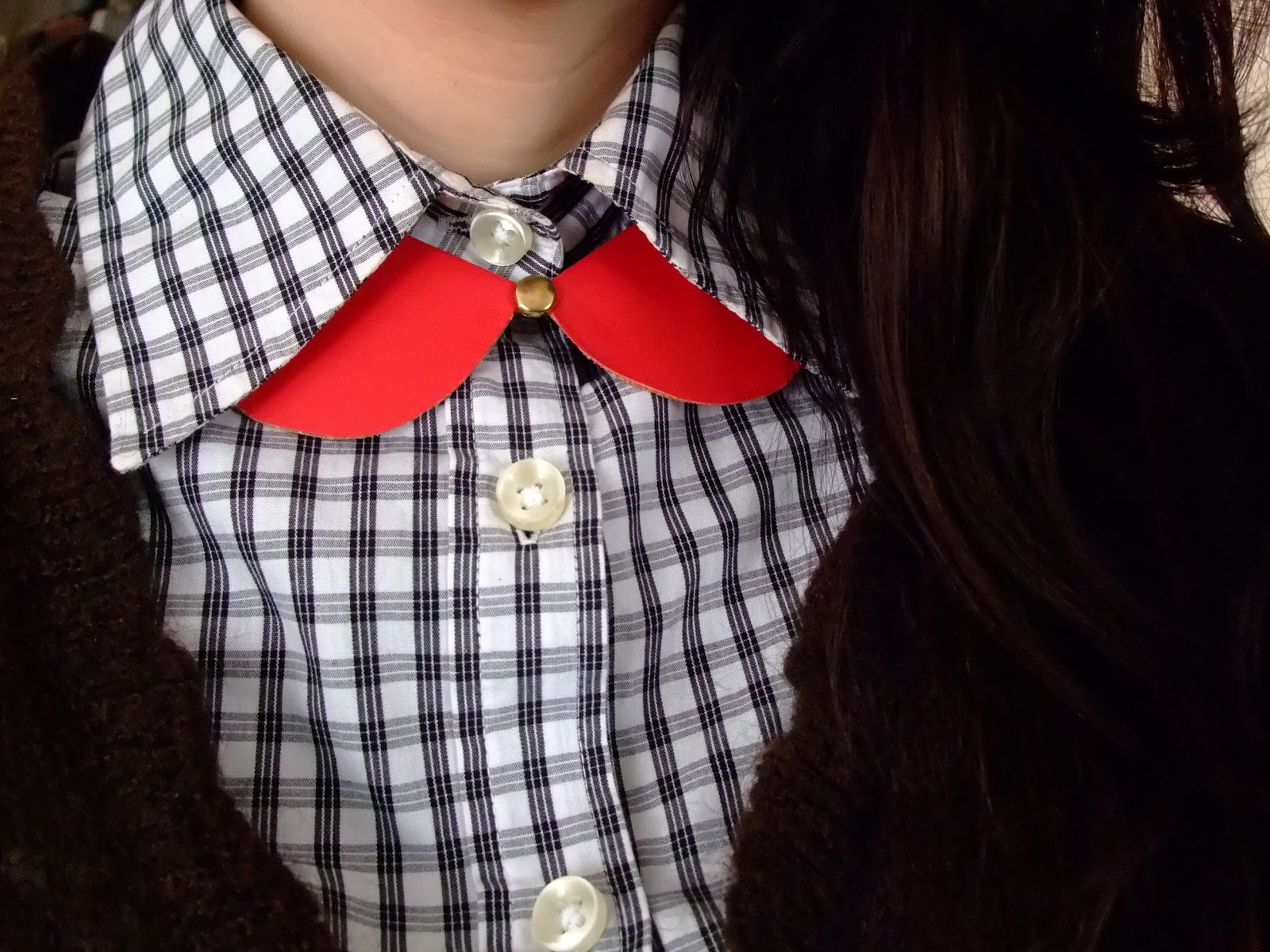 NoxCreare DIY Red Collar Necklace