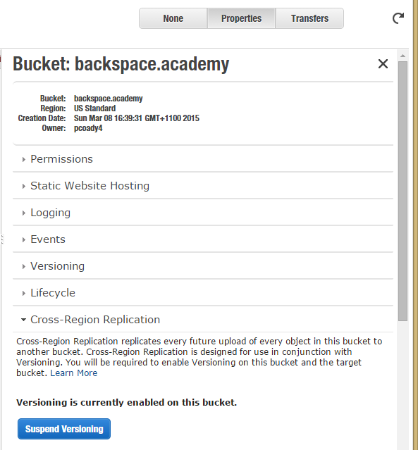 CrossRegion Replication for Amazon S3 BackSpace Academy Blog
