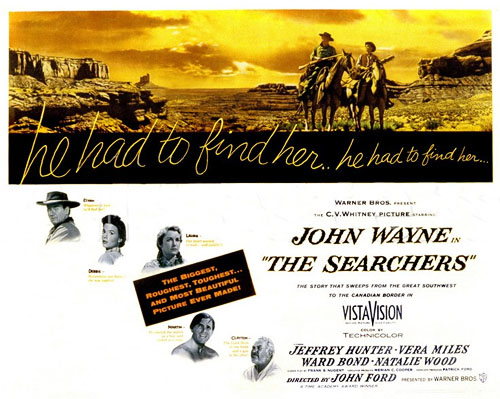 The Searchers Poster