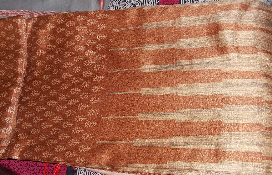 Indian Women Clothing Style Kosa Silk Name of purity