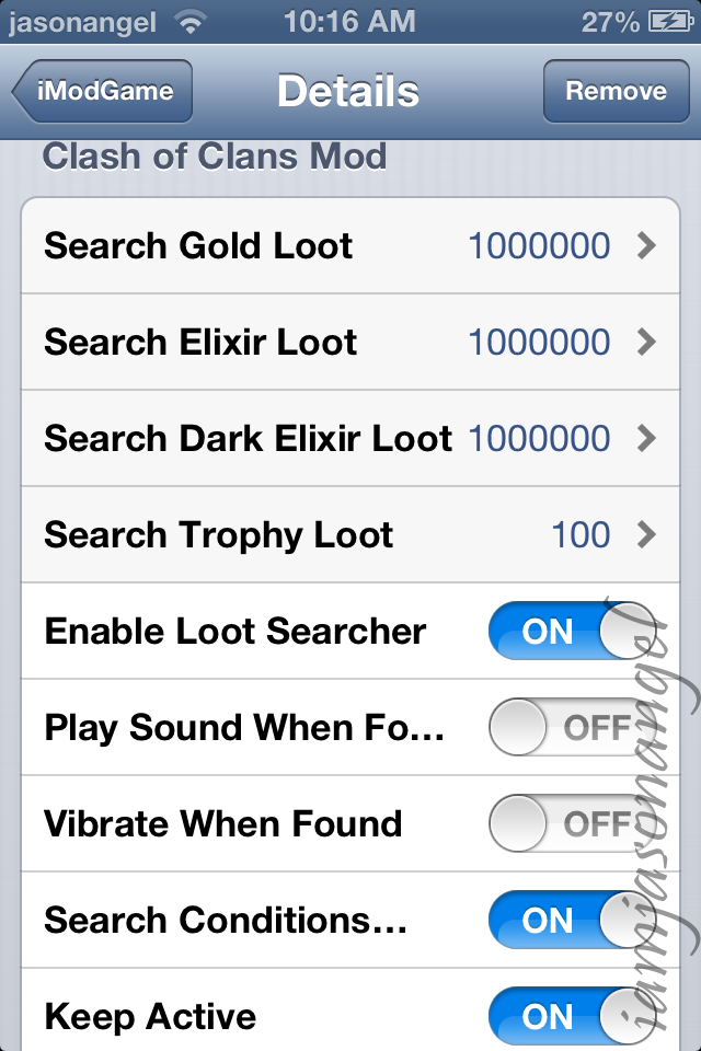 How to Hack/Cheat Clash of Clans iamjasonangel