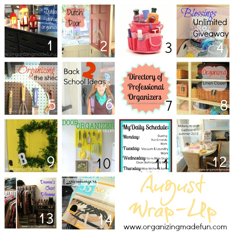 End of the year wrap up! Organizing Made Fun End of the year wrap up!