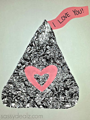 valentines hershey kiss craft