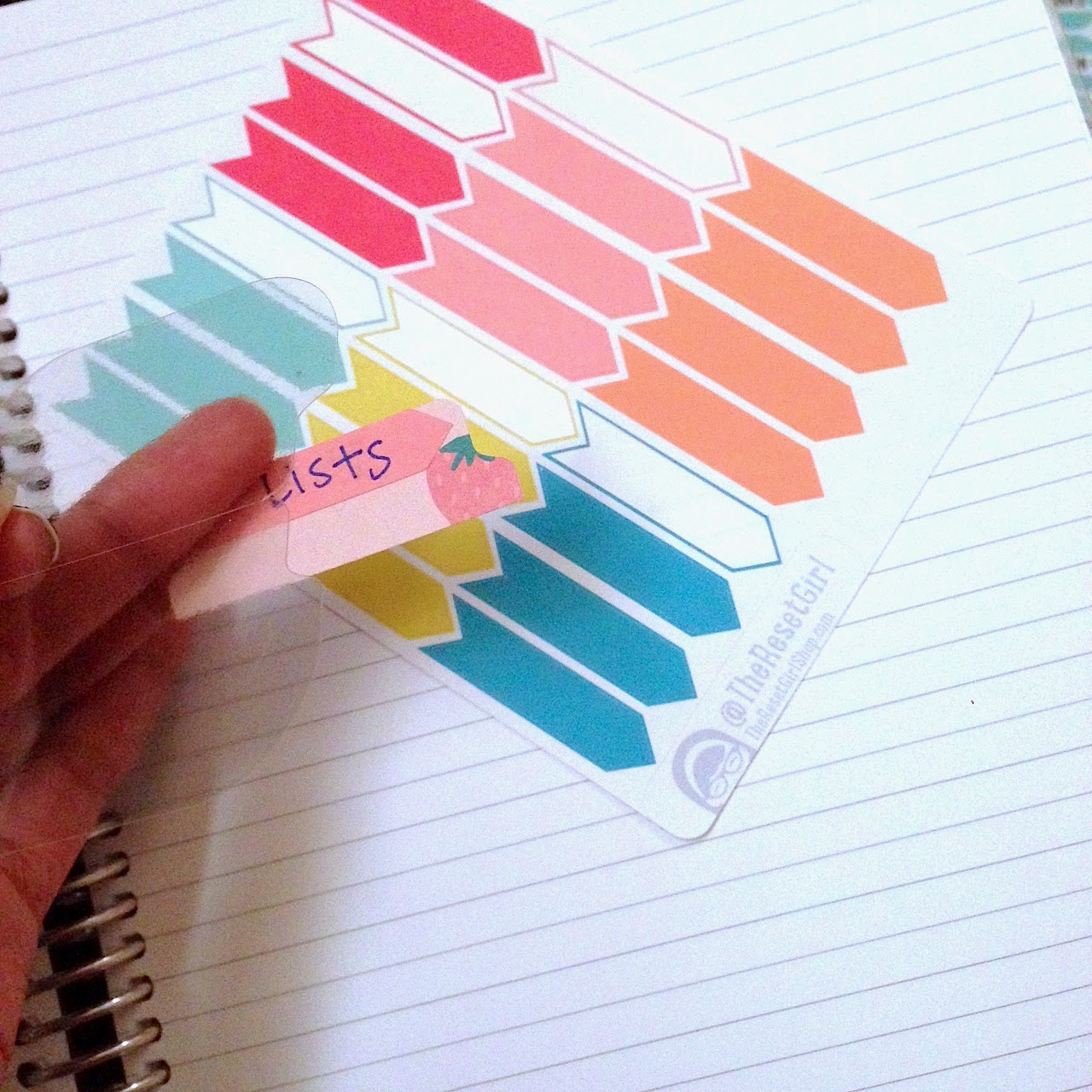 MsWenduhh Planning & Printable How to Make Top Tabbed Dividers & How I