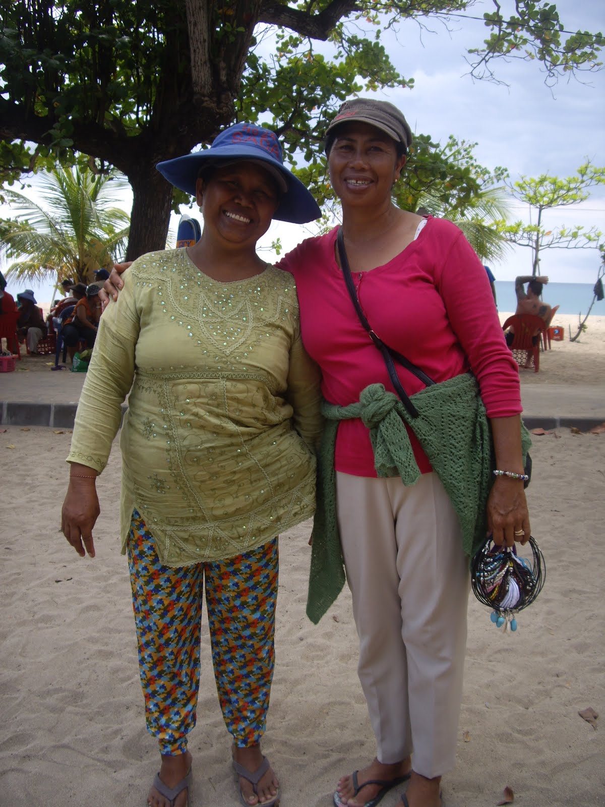 RITA AND SADA 24--THE MOST FRIENDLY, FUNNY, AND KIND  BEACH LADIES IN KUTA