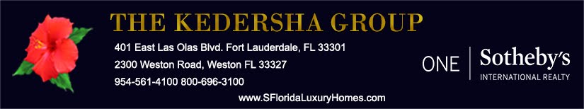 Fort Lauderdale to Weston Luxury Homes and Condo Real Estate, Eileen Kedersha