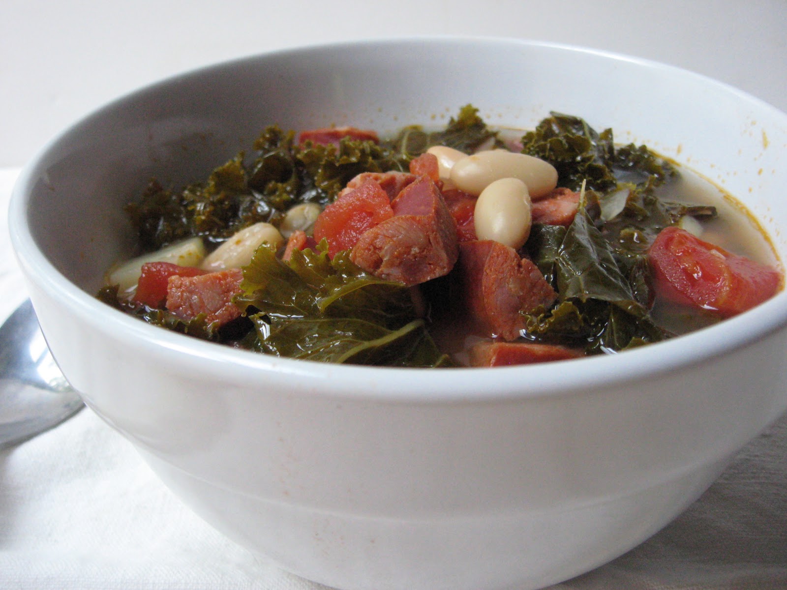 she's in the kitchen Portuguese Kale Soup