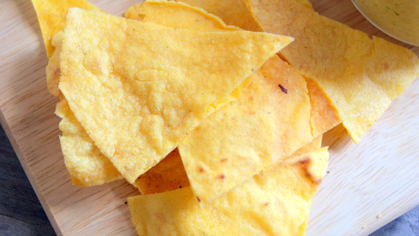 Fleur d'oranger, Masala & Co.. Healthy homemade corn chips