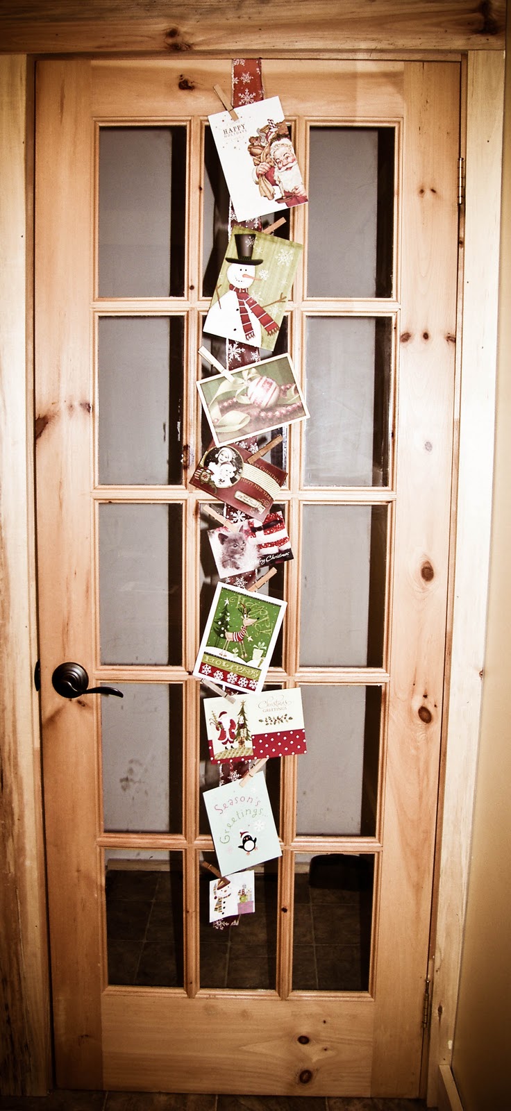 The D.I.Y. Dreamer Ribbon Christmas Card Holder!!!