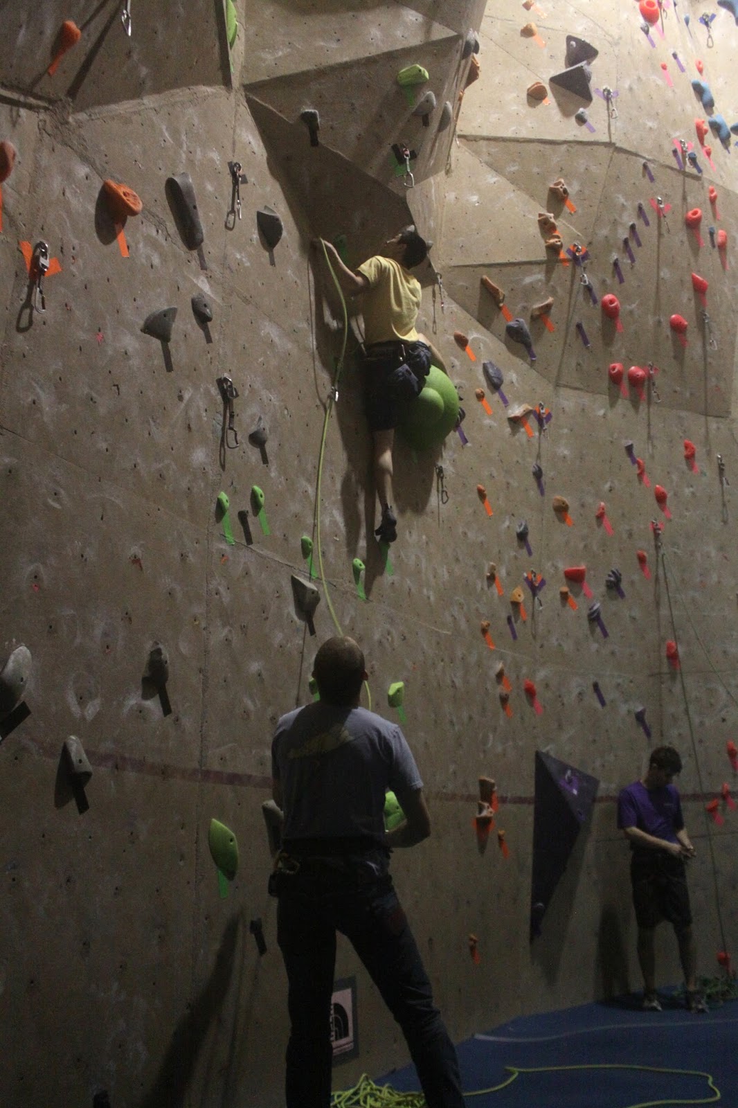 Climbing Ethics Preparing for your first Lead Class Aiguille's Rock