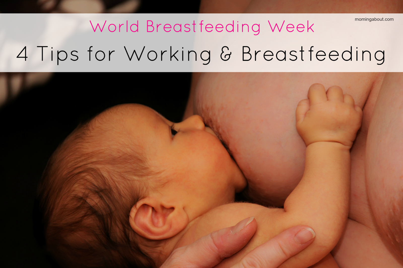 World Breastfeeding Week : Work & Breastfeeding
