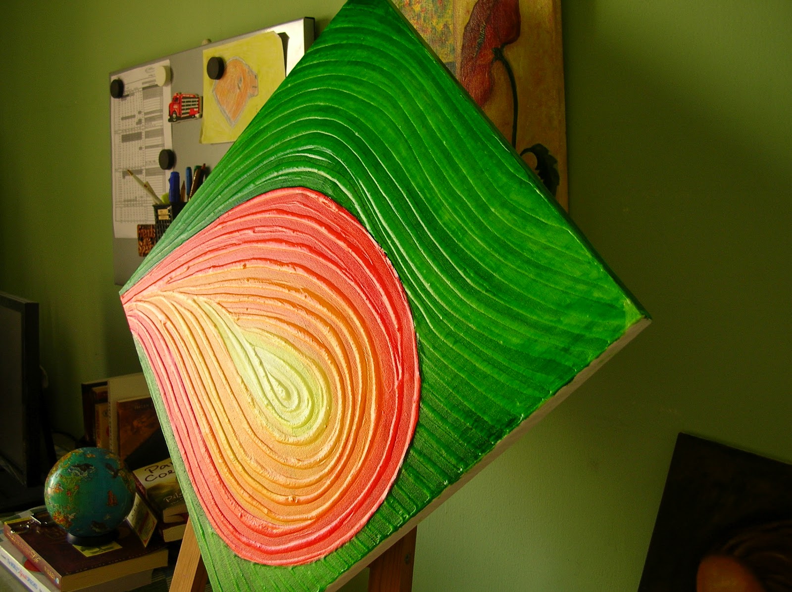 My experiments with colours SOME EXPERIMENTS WITH ACRYLIC GESSO