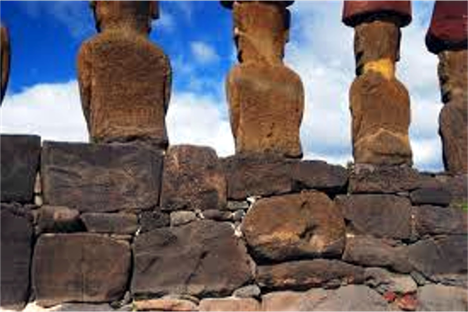 Past Remembering Easter Island walking