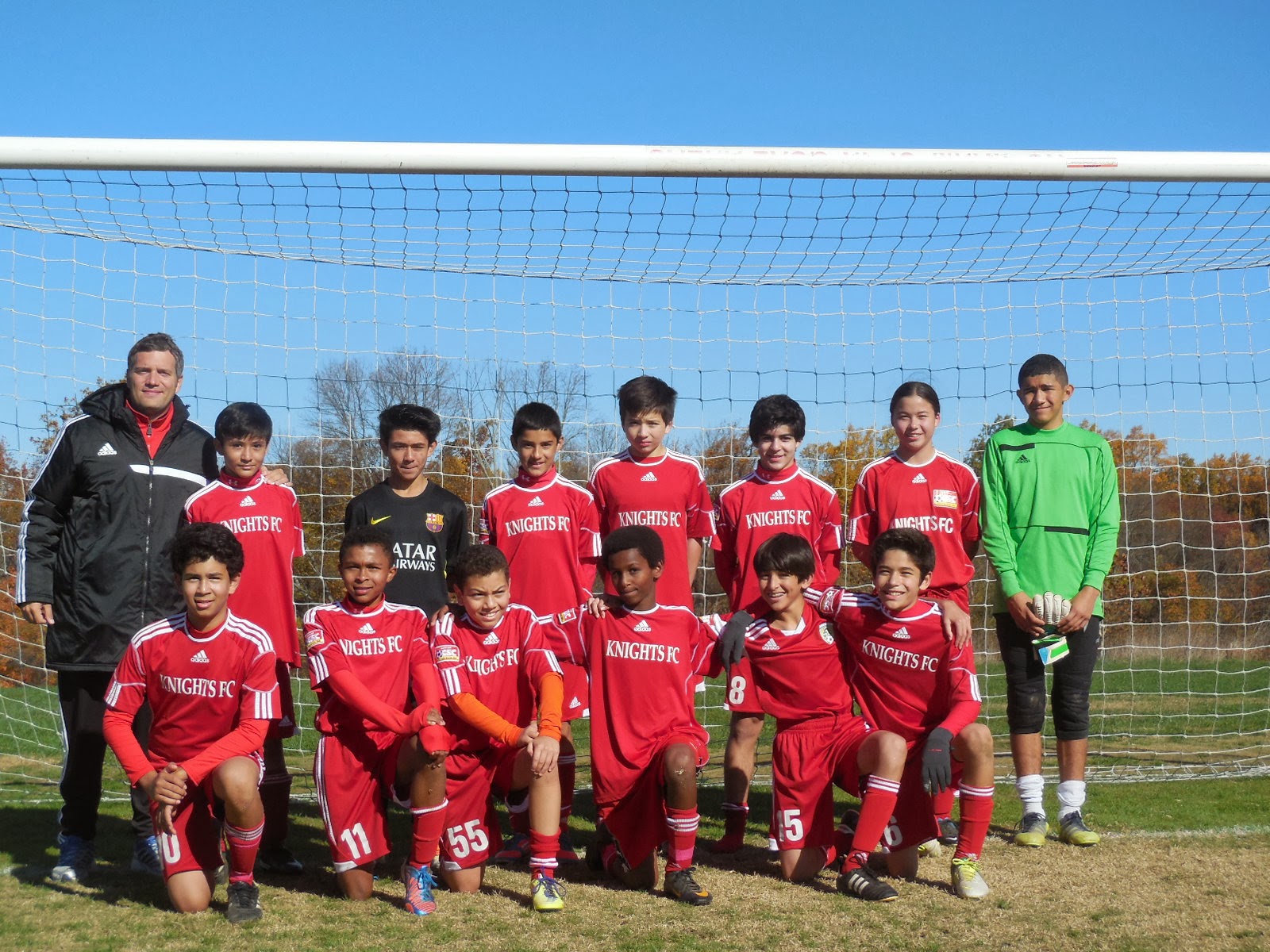 Diego Federico Soccer Coach Knights U14 Promoted to NCSL Division 3