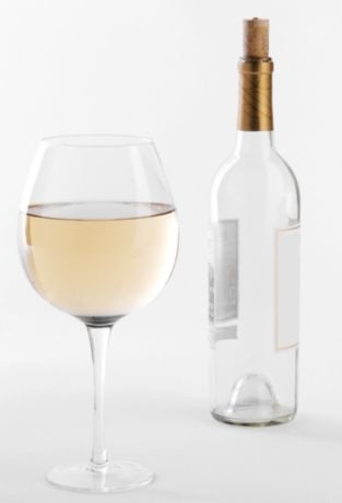 Clear XL Wine Glass