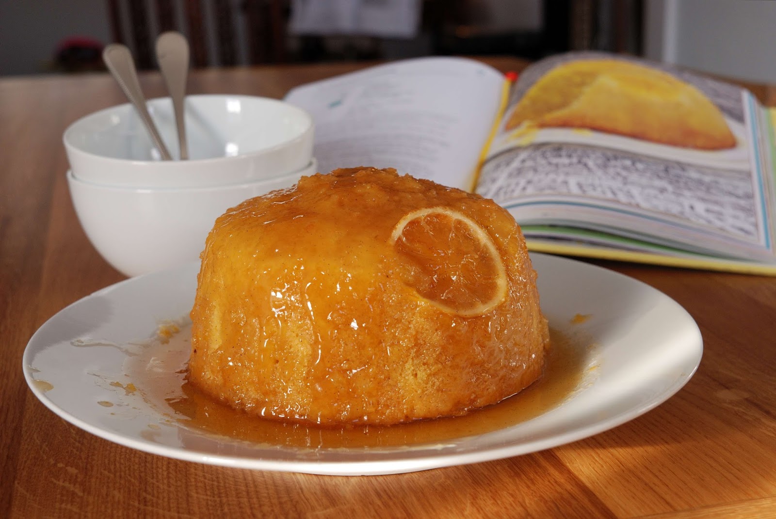 Pauline à la crème anglaise