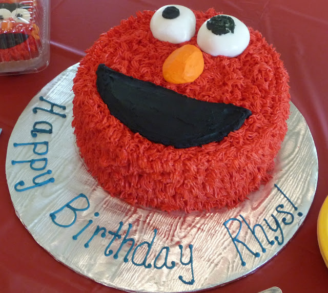 Cakewalk: Elmo Cake by Sweet T's Sweets