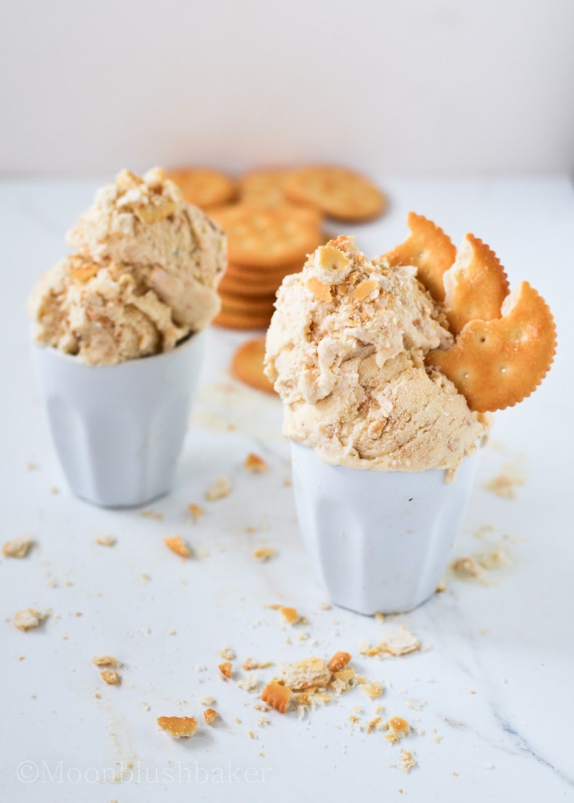 When life gives you lemons…/Ritz cracker ice cream The moonblush Baker