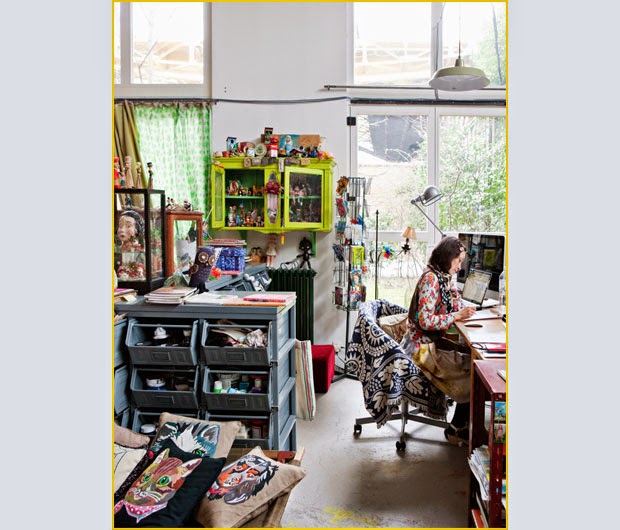 Interiors House Of French Illustrator Nathalie Lete