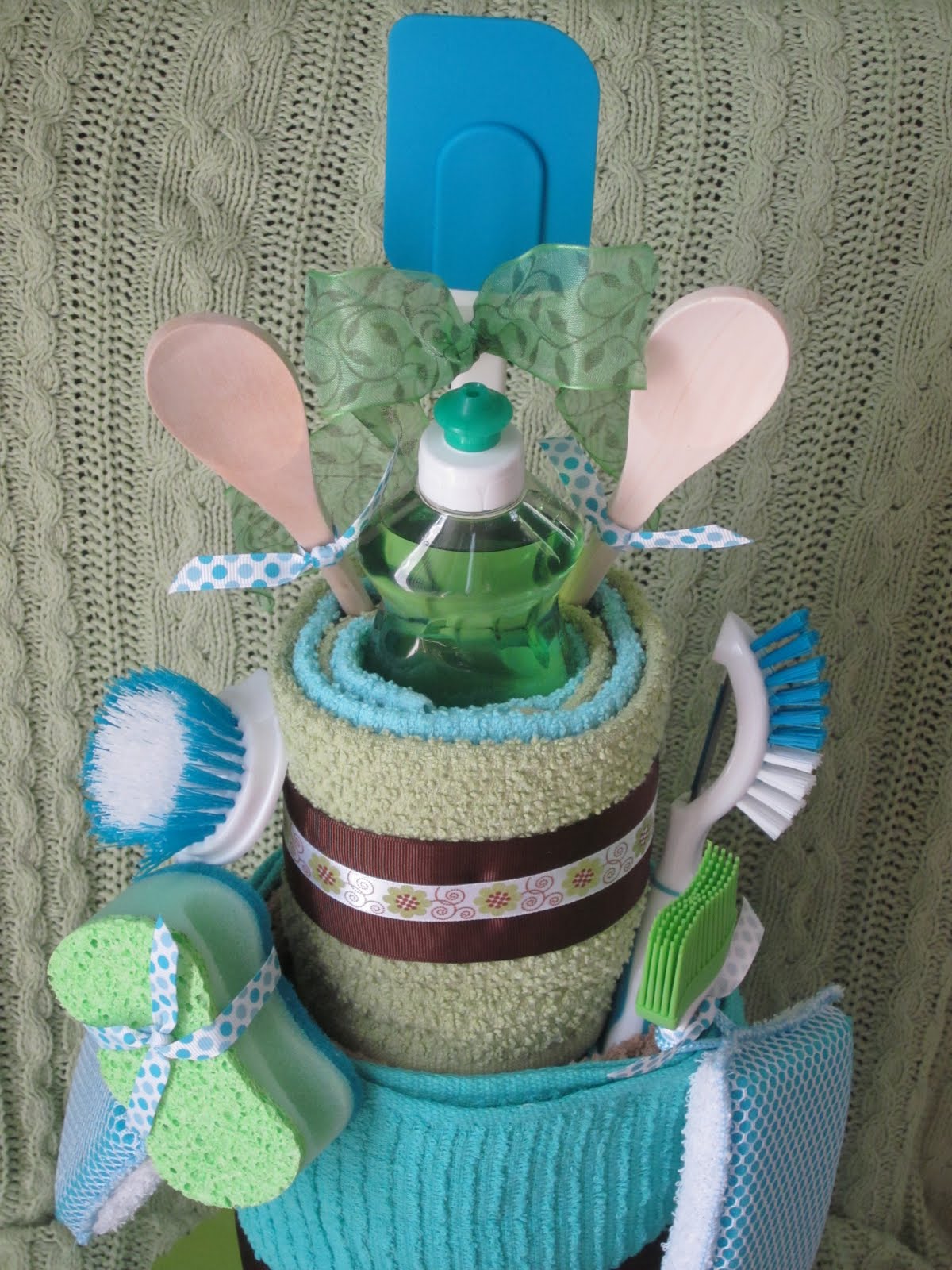 Because I Said So (and Other Mommyisms) Kitchen Towel Cake