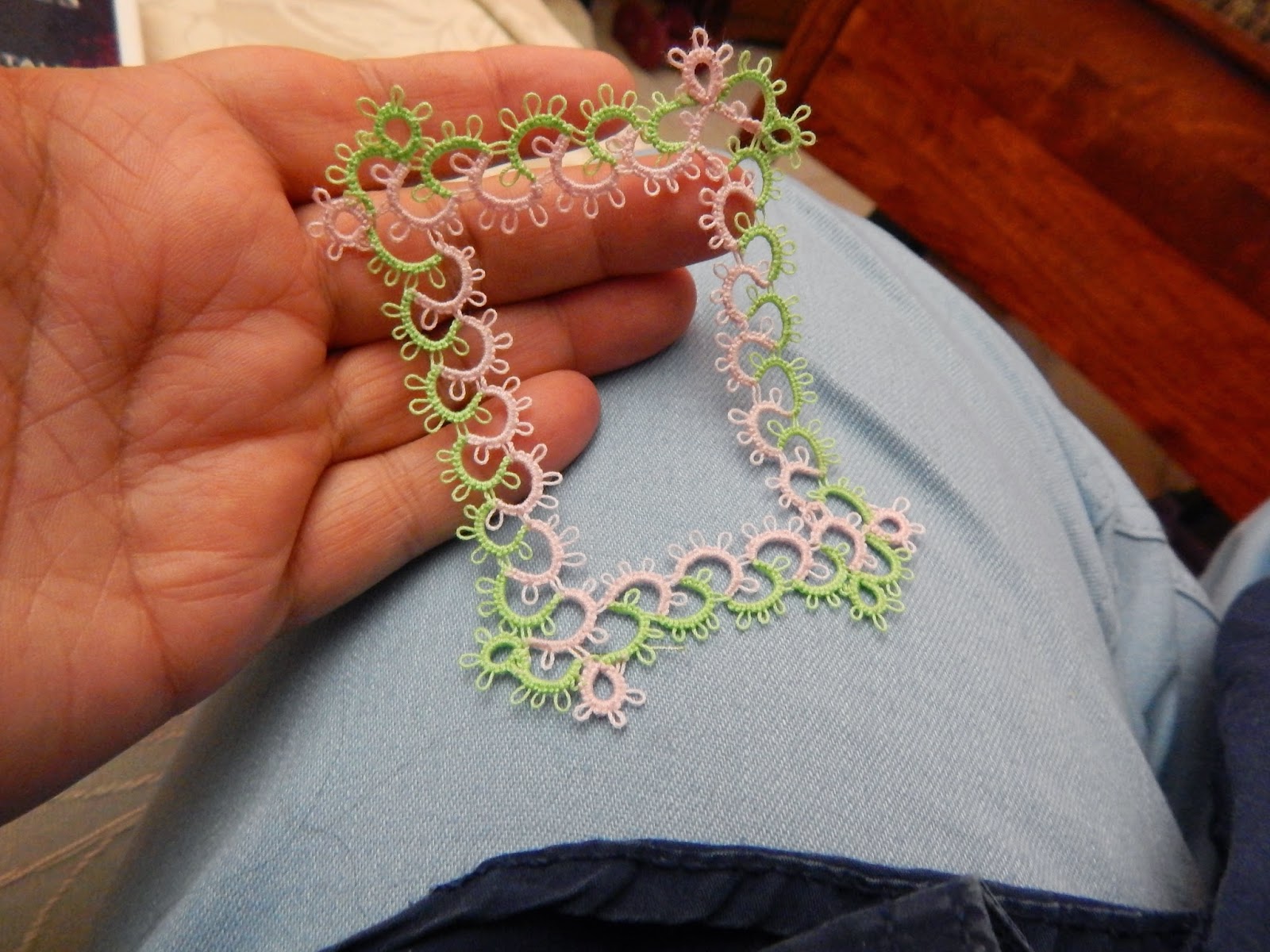 Carollyn's Tatting Blog La Frivolite, Tatting