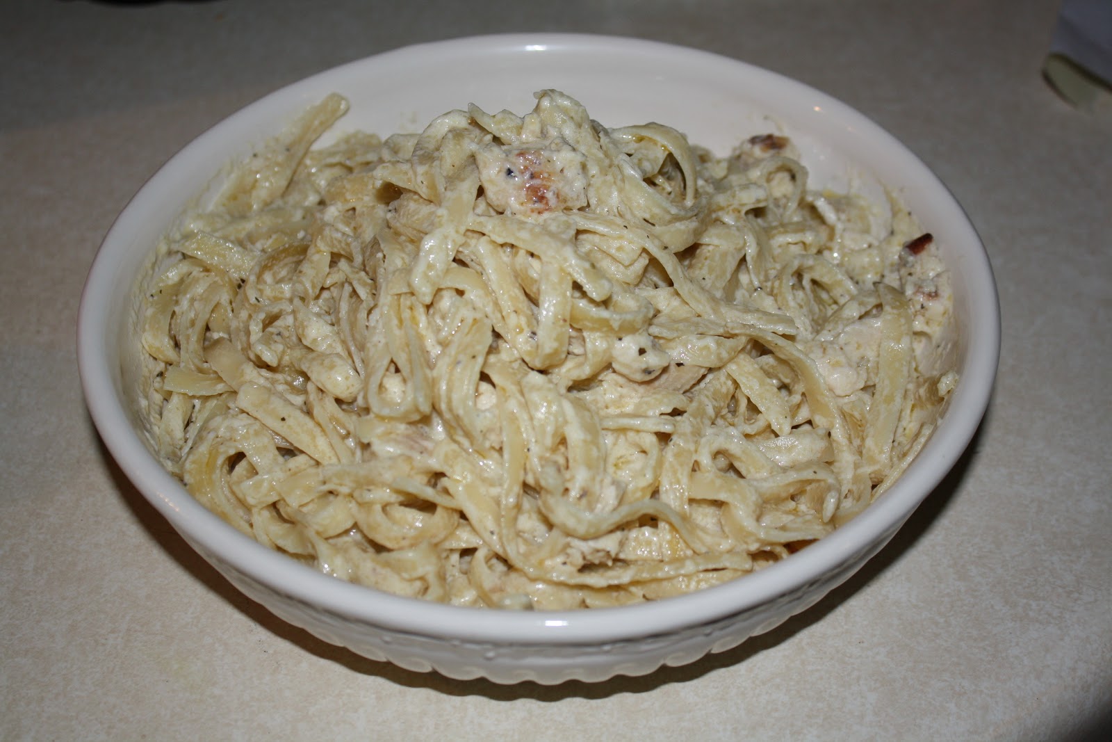 Crafty Momma Christmas Eve Fettuccine Alfredo